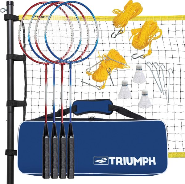 Triumph Sports Competition Badminton Set Small Multi-0