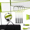 Triumph 4‑Square Volleyball Badminton Combo Set-0