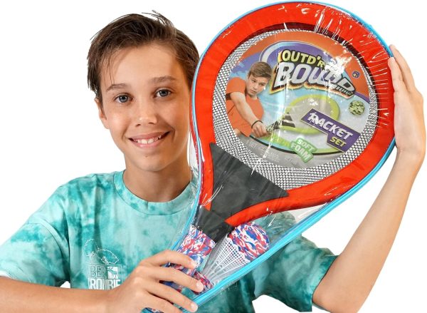 Badminton Racket Set by JA-RU Soft Foam Paddles-1