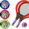 Badminton Racket Set by JA-RU Soft Foam Paddles-0