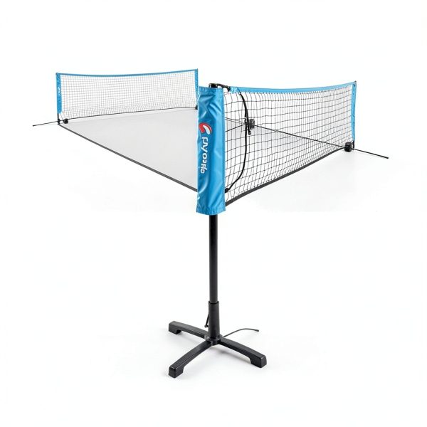 Olybeaka Badminton Pickleball Set Steel Poles-1