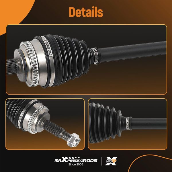 Toyota Corolla Front Axle Shaft Assembly by maXpeedingrods-6