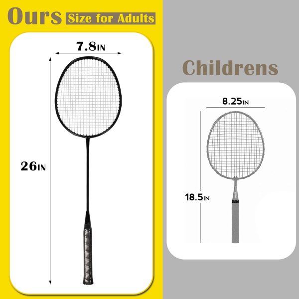 Badminton Set TOLEAD Steel Frame Outdoor-5