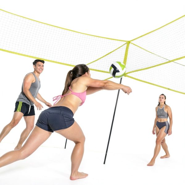 Triumph 4‑Square Volleyball Badminton Combo Set-4