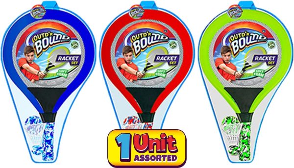 Badminton Racket Set by JA-RU Soft Foam Paddles-2