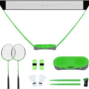 Badminton Net Set Green FBSPORT Sports Equipment-0