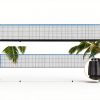 Olybeaka Badminton Pickleball Set Steel Poles-5