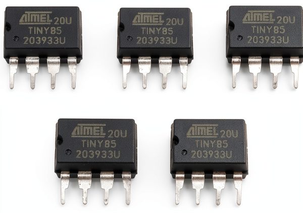 ATTINY85-20PU risingsaplings Microcontroller 8KB Flash 512B RAM 20MHz-3