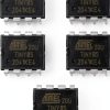 ATTINY85-20PU risingsaplings Microcontroller 8KB Flash 512B RAM 20MHz-0