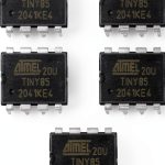 ATTINY85-20PU risingsaplings Microcontroller 8KB Flash 512B RAM 20MHz-0