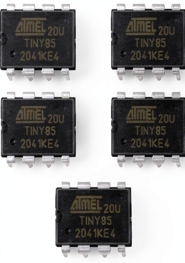 ATTINY85-20PU risingsaplings Microcontroller 8KB Flash 512B RAM 20MHz-0